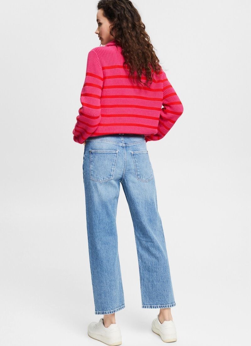 Dad Fit Straight Jeans
