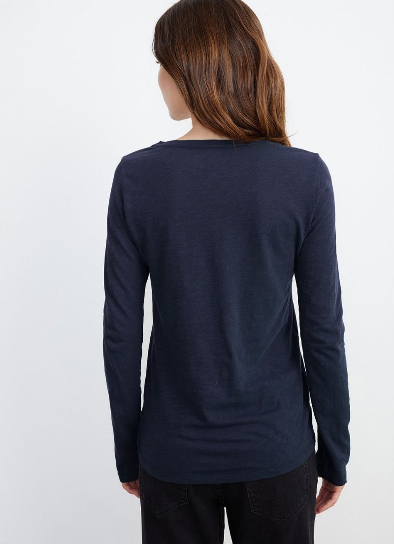 Velours - T-shirt à manches longues Lizzie Slub