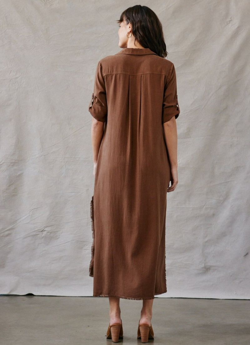 Bella Dahl - Robe chemise longue