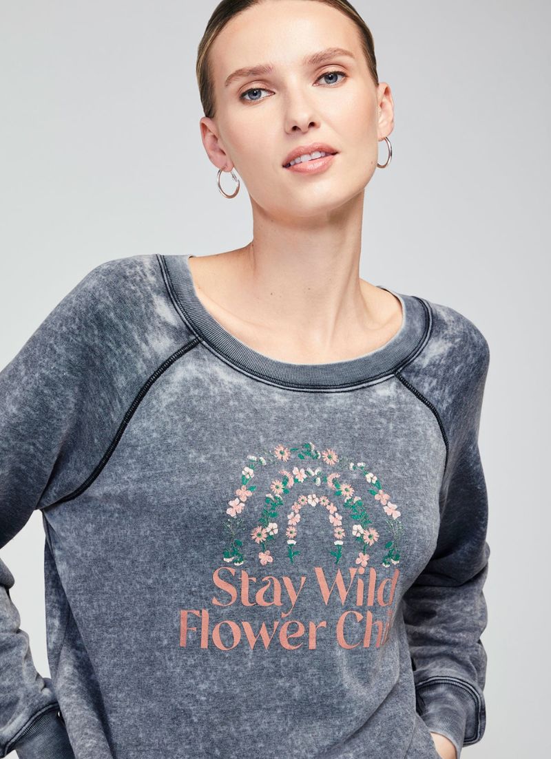 Wildfox - Sweat-shirt Stay Wild