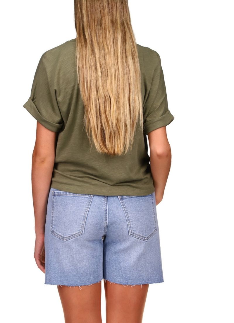 All Day Tie Tee