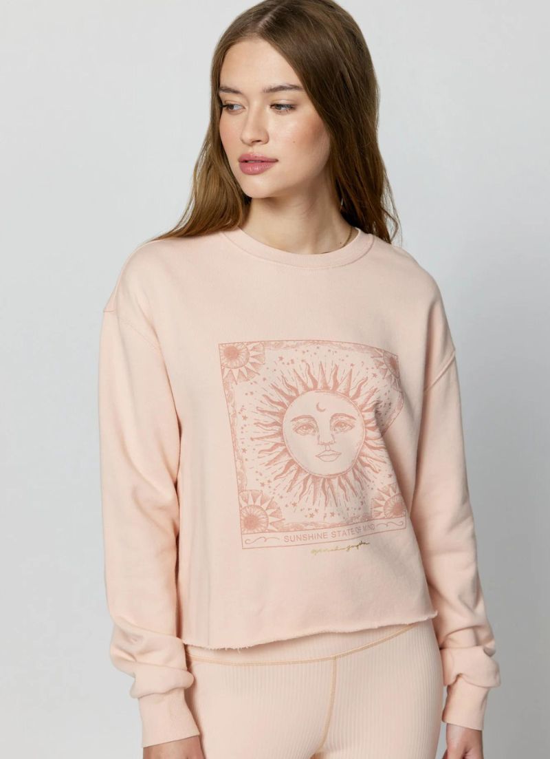 Sweat-shirt court Sunshine