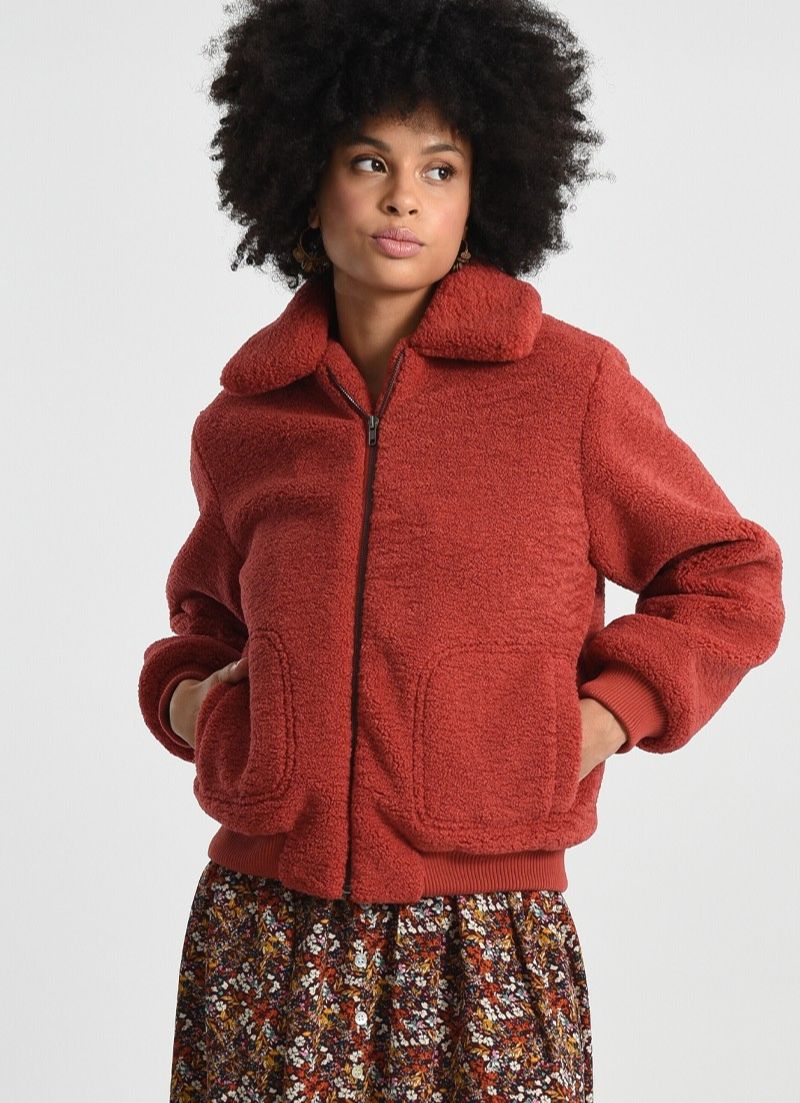 Laura Sherpa Jacket