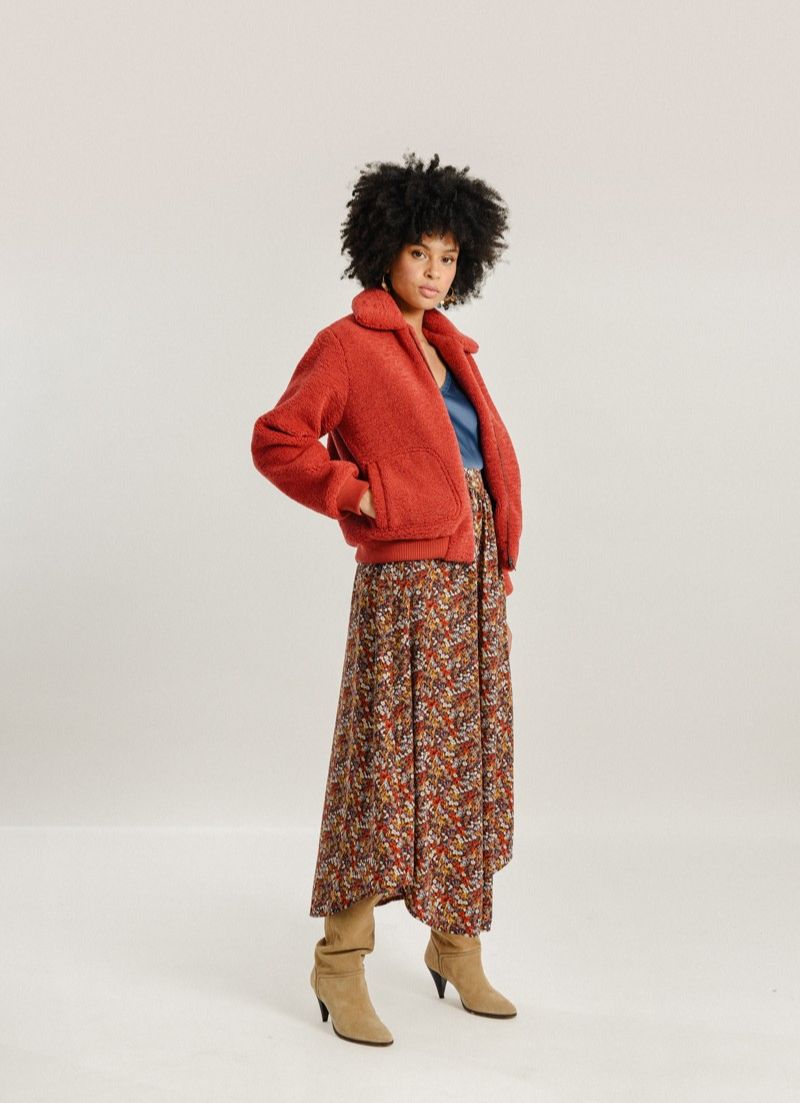 Laura Sherpa Jacket