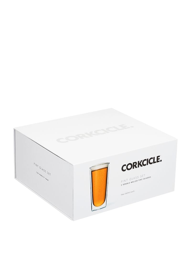 CORKCICLE - Pint Glass Set