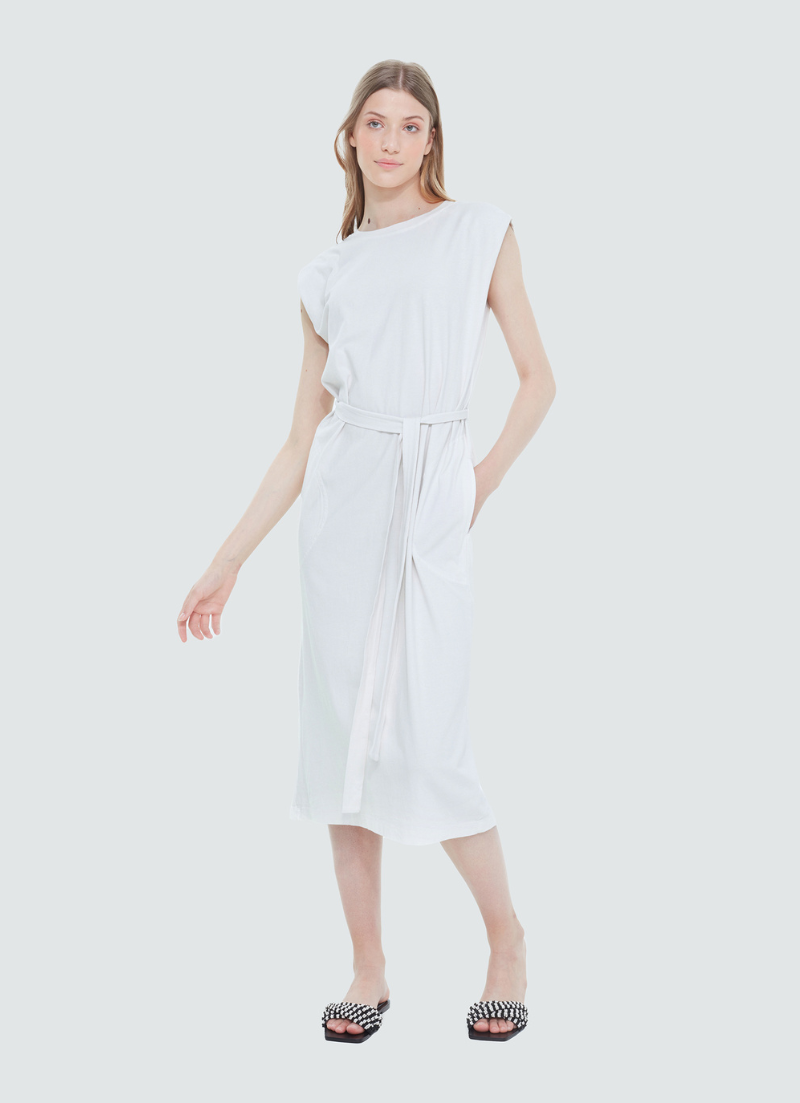 Tie Waist Knit Dress