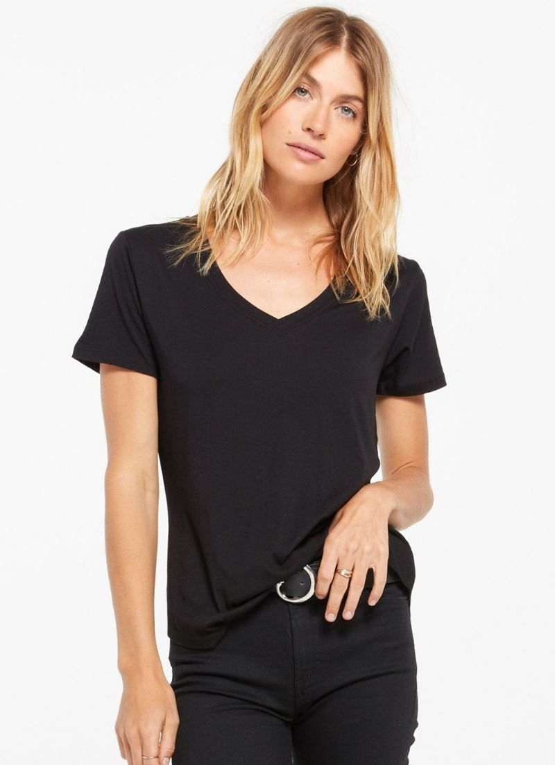 Kasey Modal V-Neck Top
