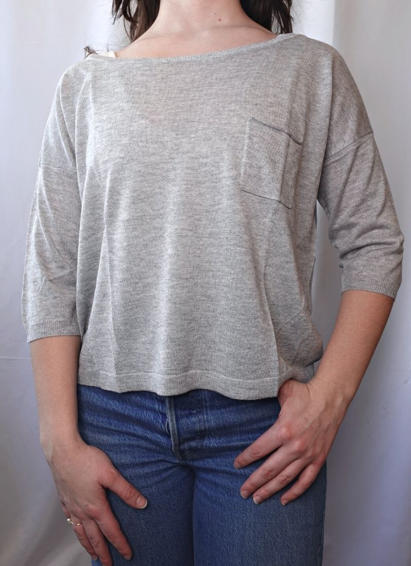 Oversized Pocket Blouse