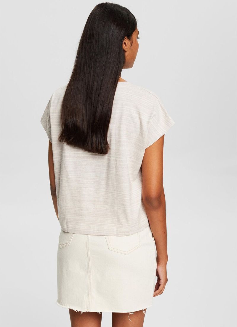 Esprit - T-shirt SS Eco Fresh Yarn