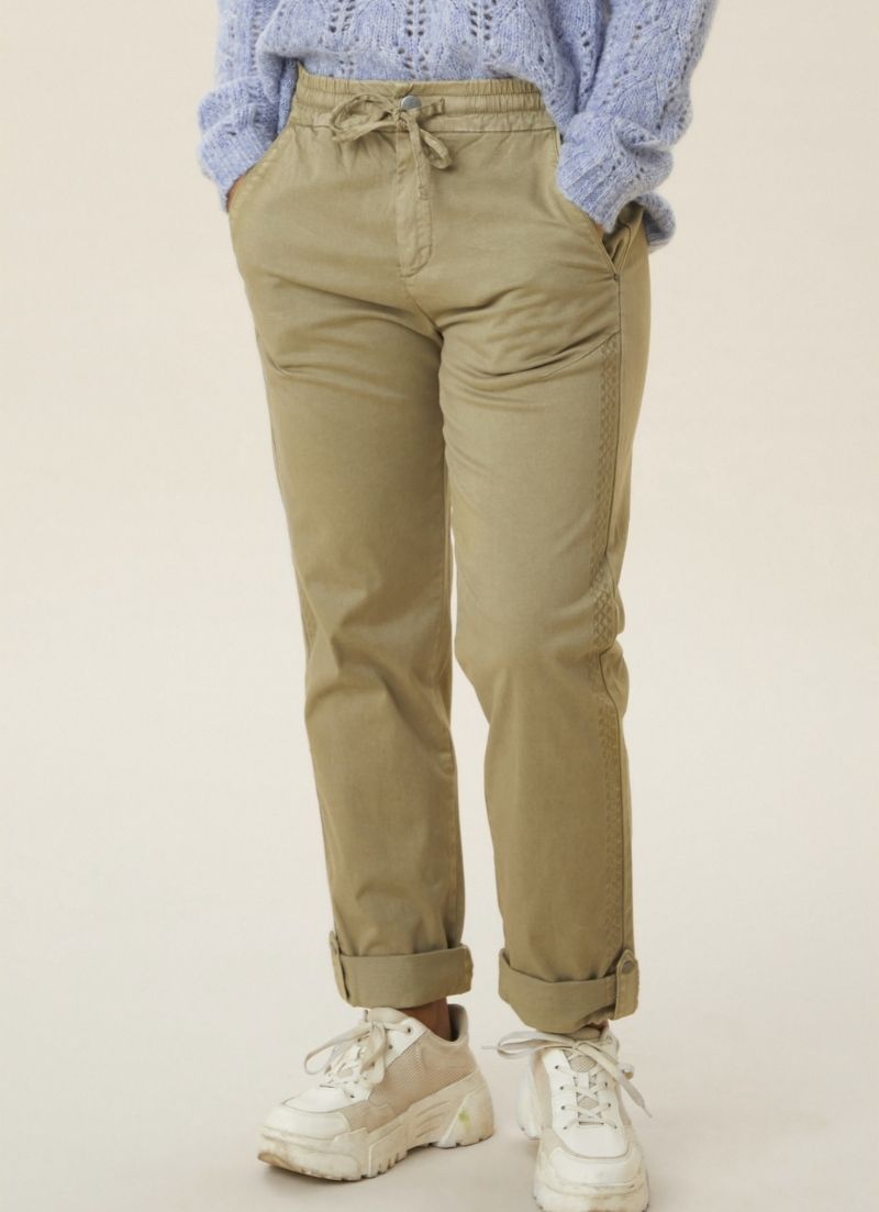 Cream - Nuka Jogdenim Cargo Pant