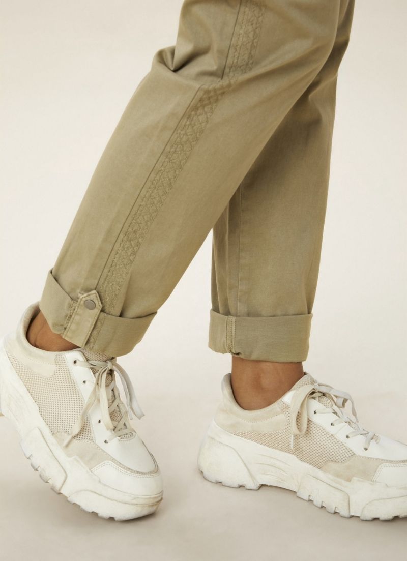 Cream - Nuka Jogdenim Cargo Pant