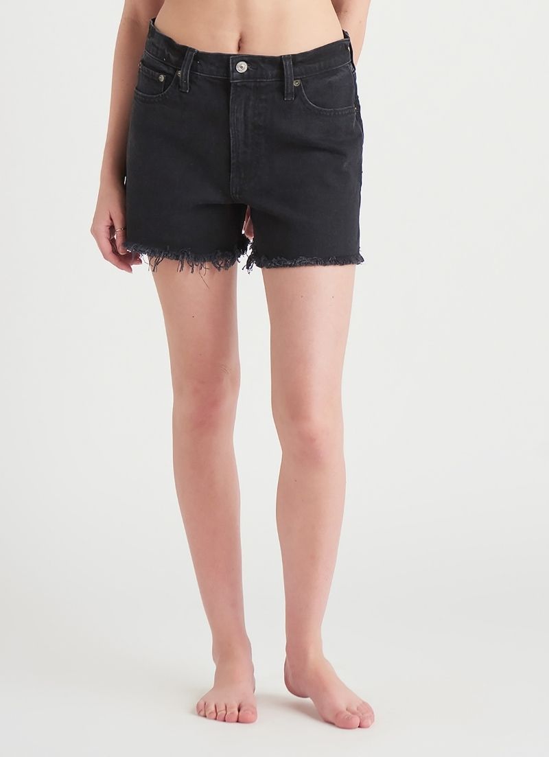 High Rise Cut Off Short