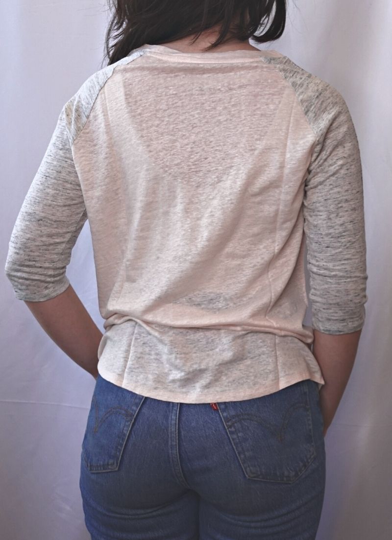 T-shirt à manches 3/4