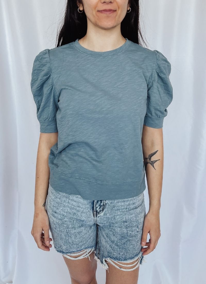 Bobi - T-shirt à manches bouffantes
