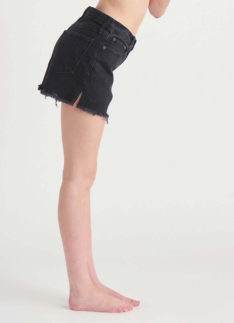 High Rise Cut Off Short