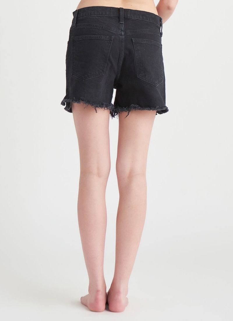 High Rise Cut Off Short