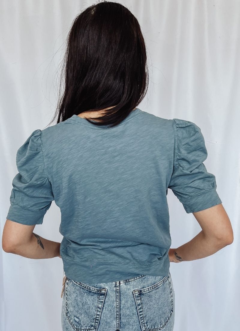 Bobi - T-shirt à manches bouffantes