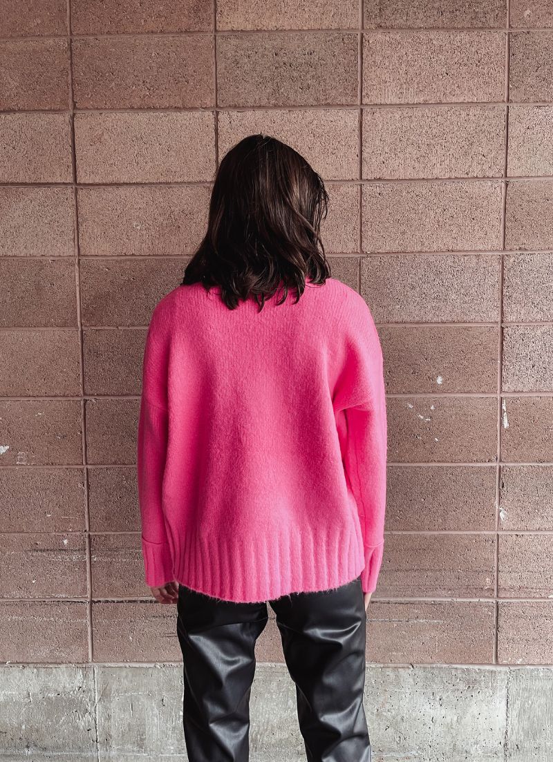 Lyla & Luxe - Pull à poignets côtelés