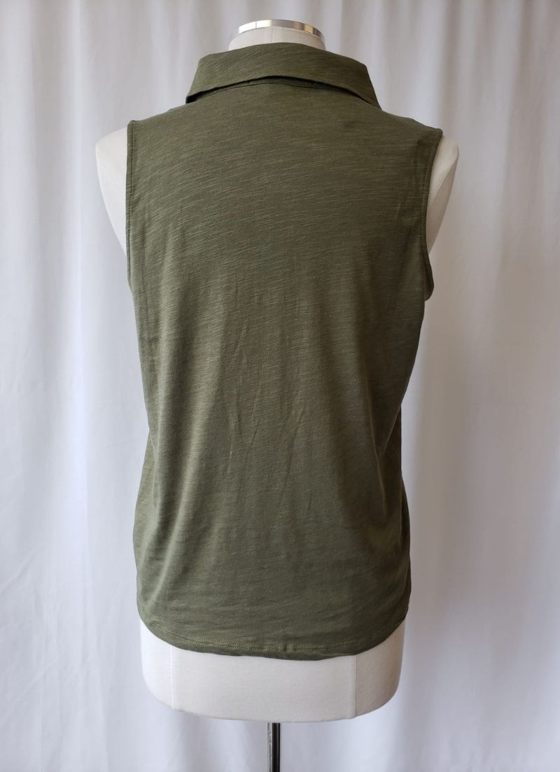 Amuse Tie Front Tee