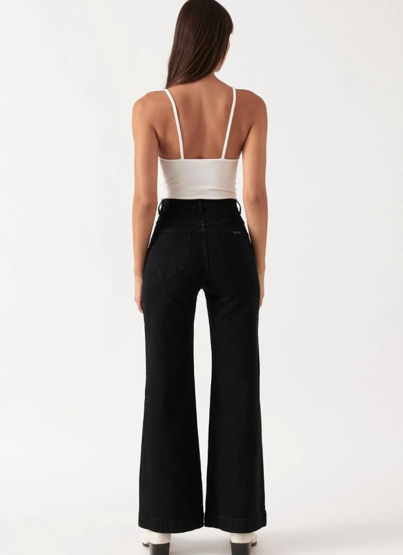 Sailor Jean High Rise Wide Leg