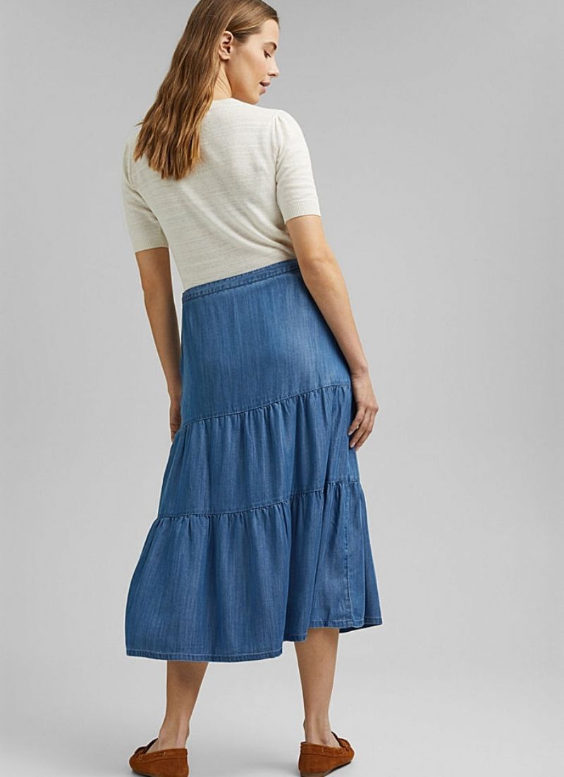 Tencel Midi Skirt