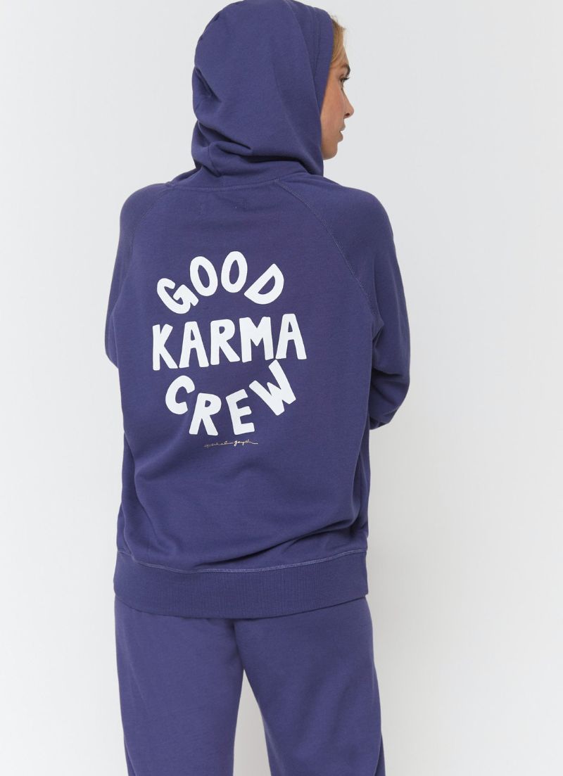 Gangster spirituel - Sweat à capuche Karma Crew