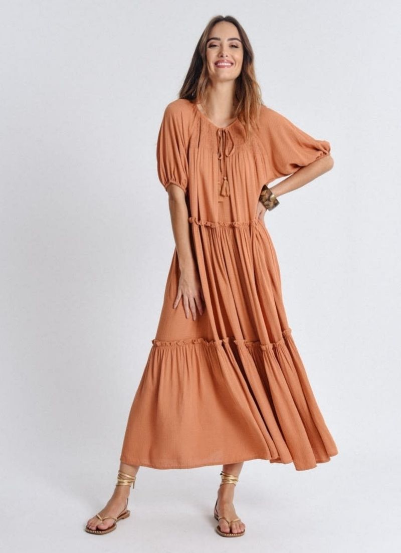 Tiered Maxi Dress