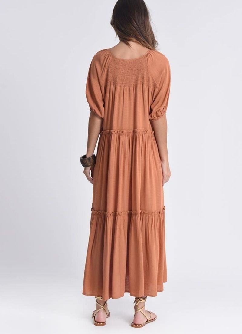 Tiered Maxi Dress
