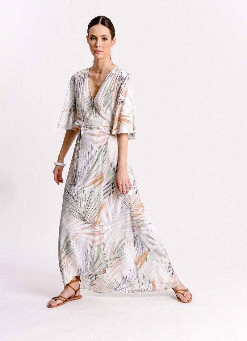 Wrap Maxi Dress
