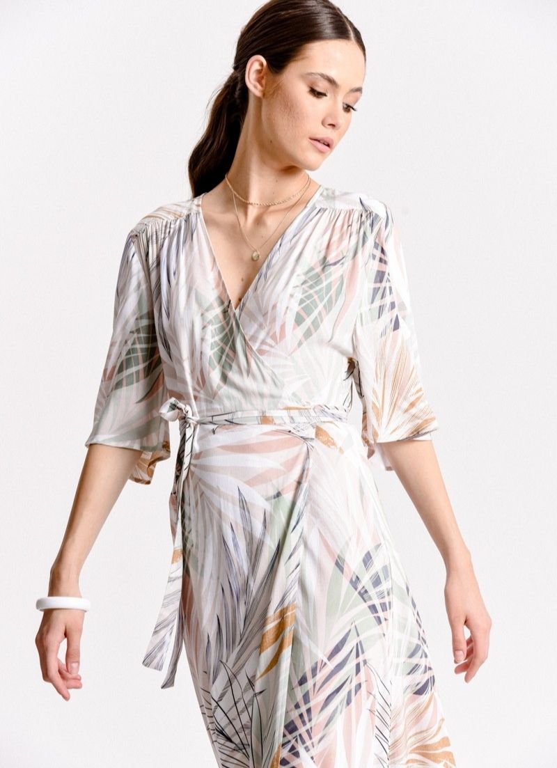 Wrap Maxi Dress