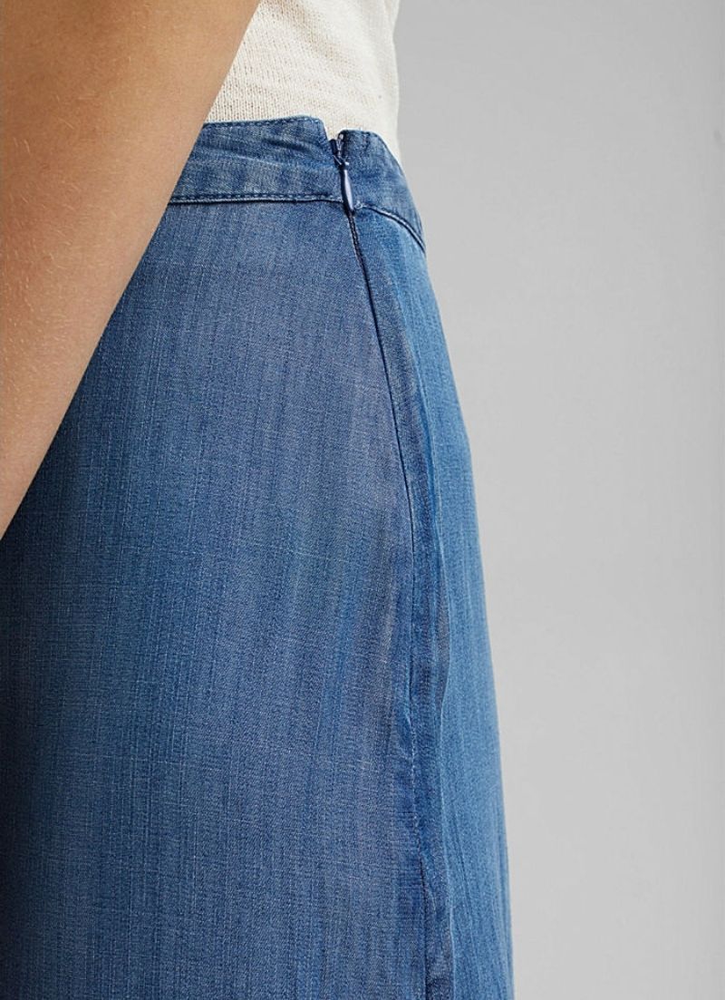 Tencel Midi Skirt