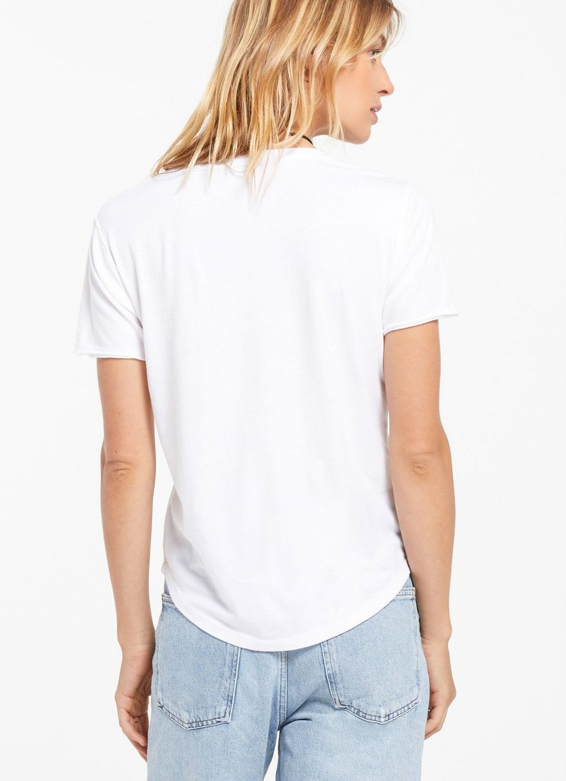 Organic Cotton V Neck Tee
