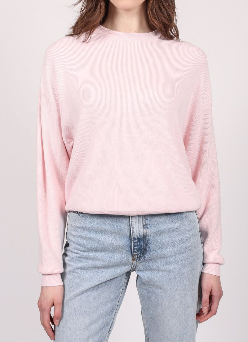 Ribbed Knit Crew