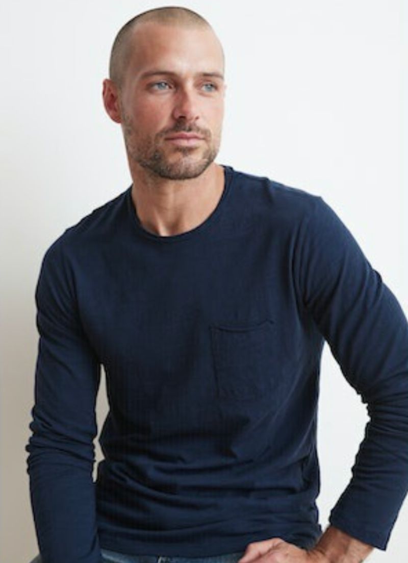 Chemise à manches longues Simon pour hommes