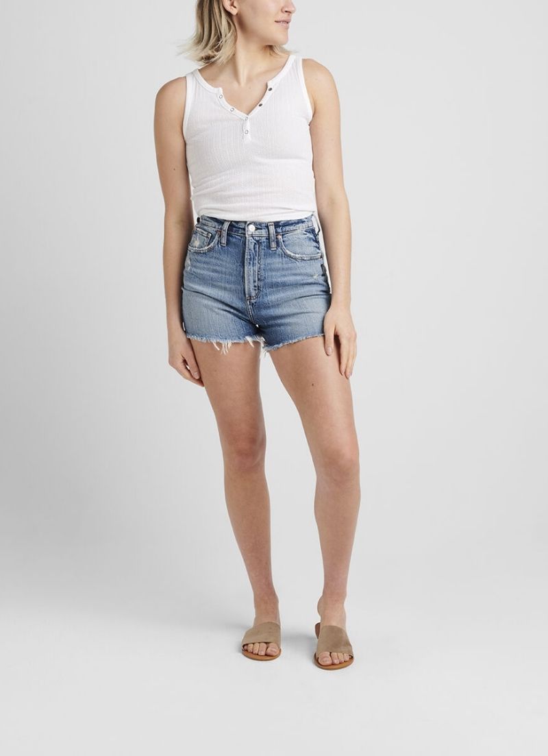 Silver Jeans - Highly Desirable High Rise Short
