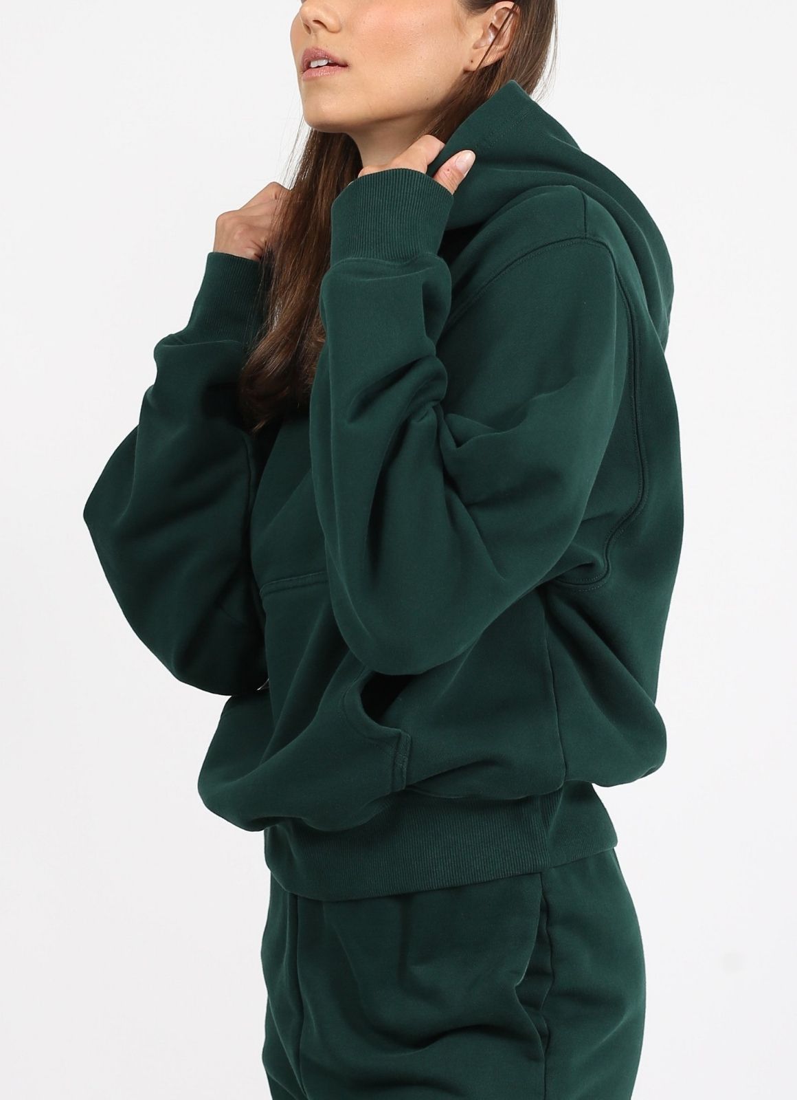Brunette The Label - Best Friend Hoodie EVERGREEN
