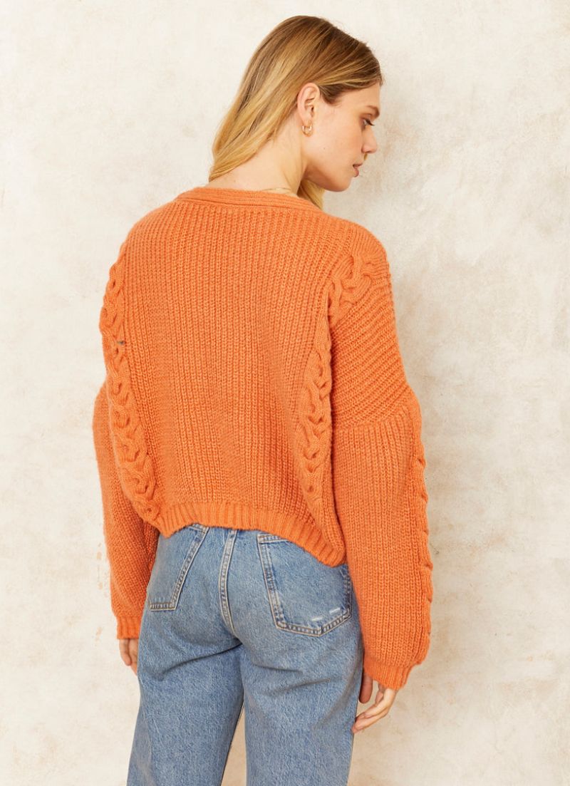 Cardigan Sienne