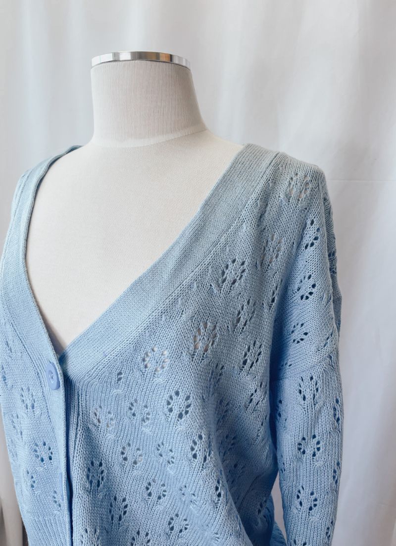 24 couleurs - Cardigan en tricot