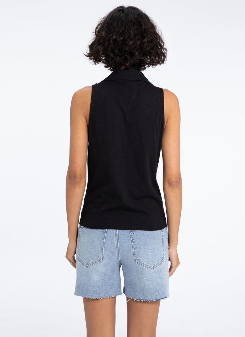 Amuse Tie Front Tee