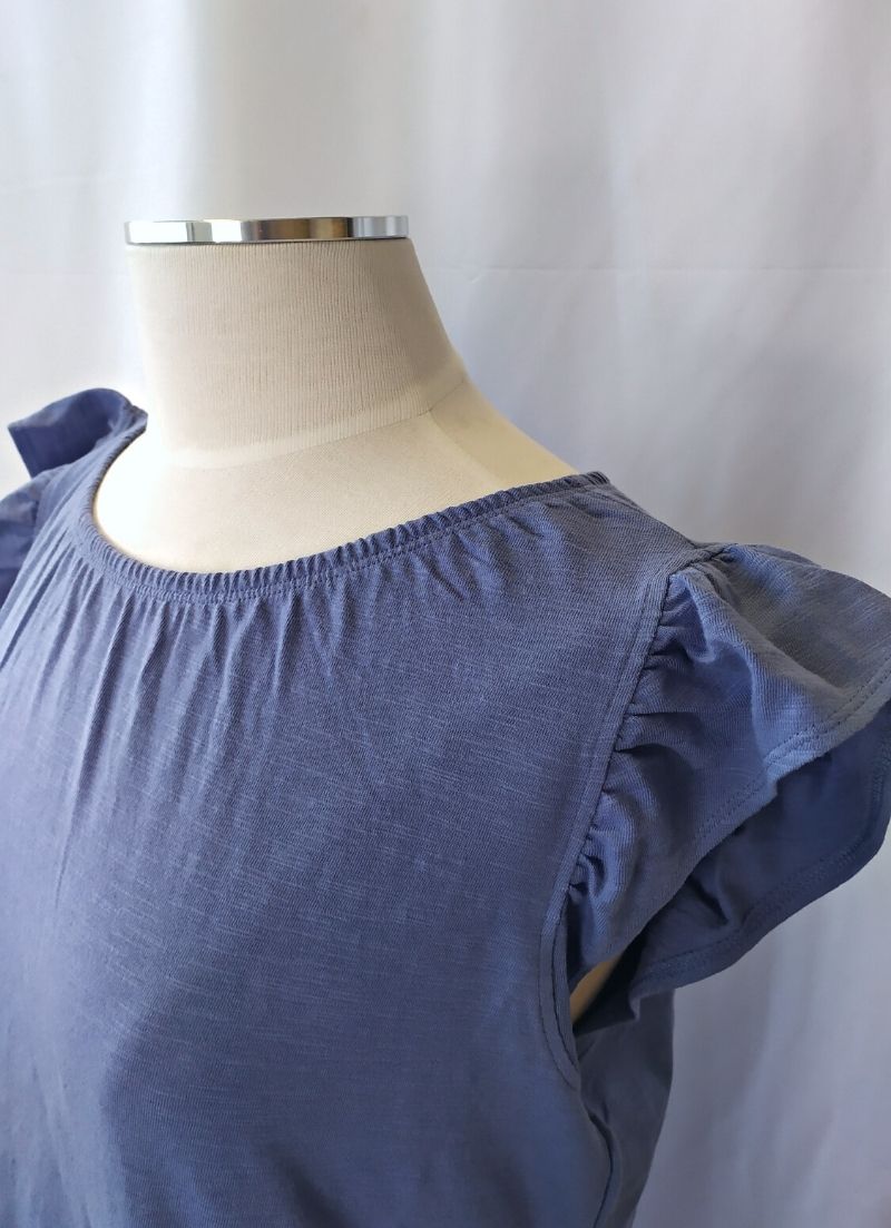 Ronnie Ruffle Cap Sleeve Dress