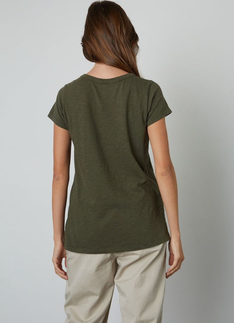 Tilly Slub Crew Neck Tee