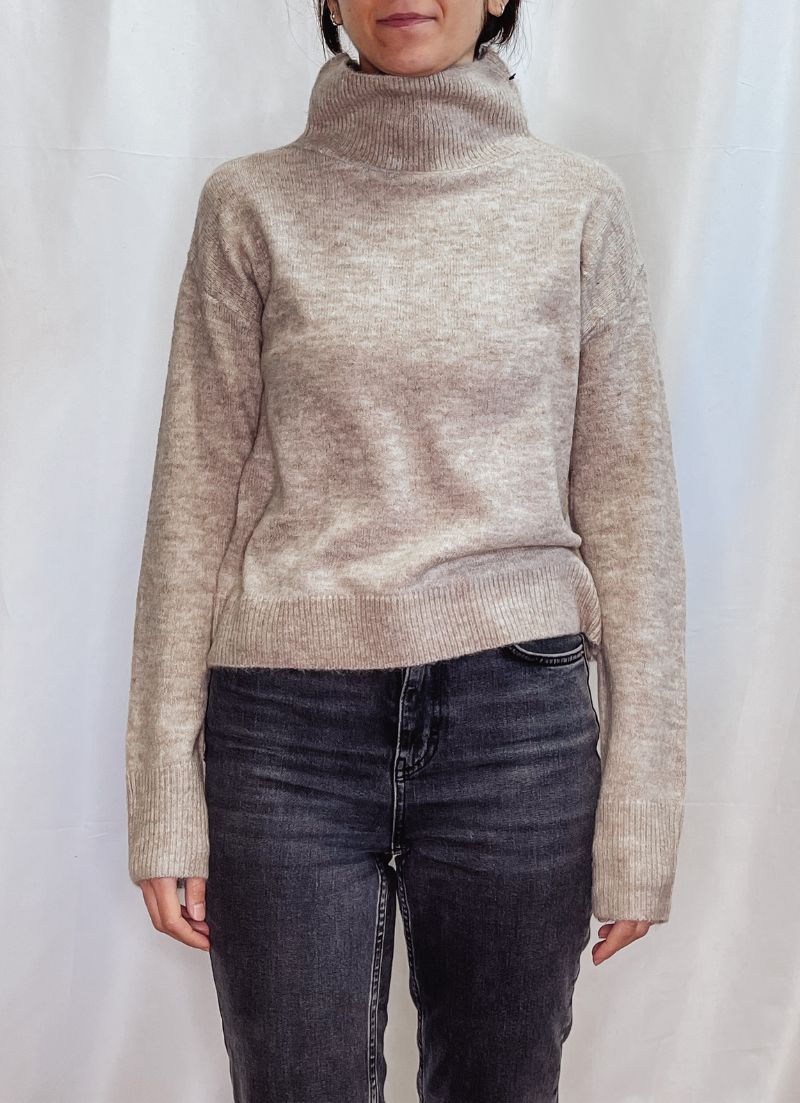 Mock Neck Sweater