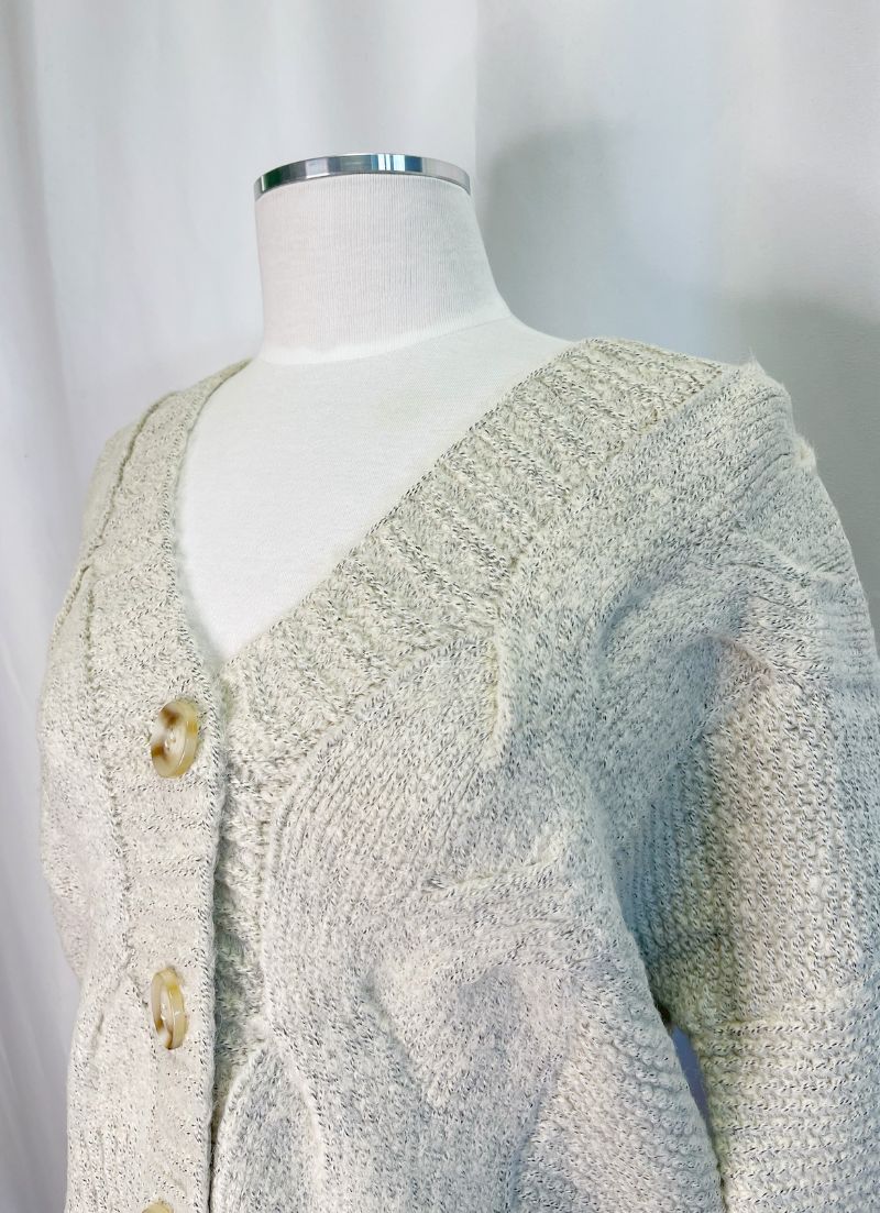 Cabel Knit Cardi