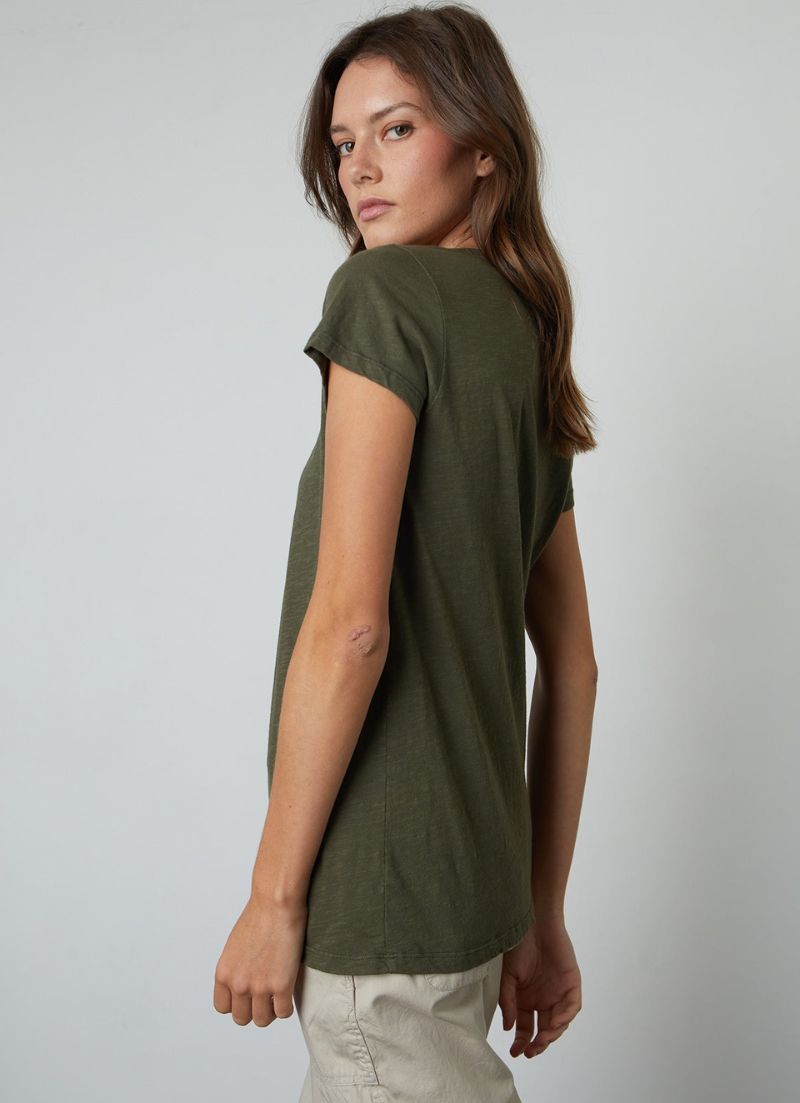 Tilly Slub Crew Neck Tee
