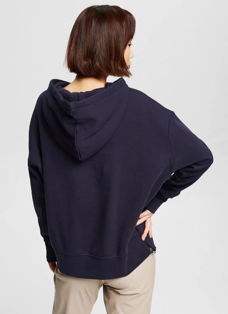Zipper Side Hoodie