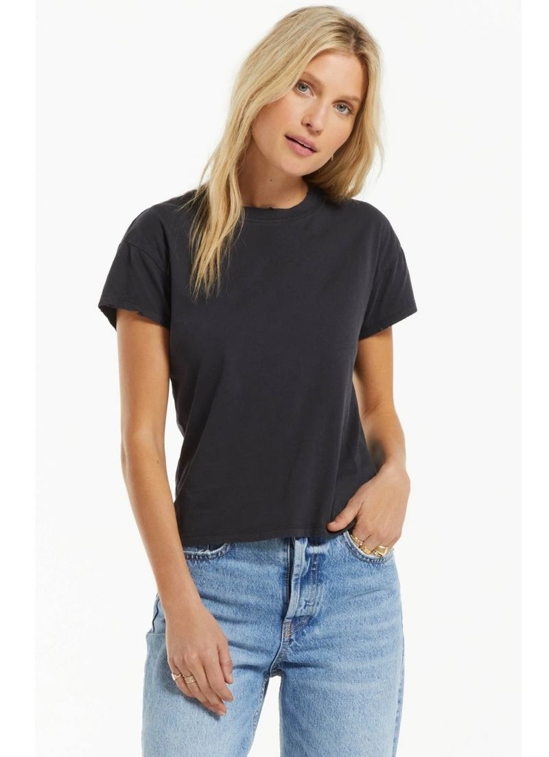Z Supply - T-shirt moderne en détresse