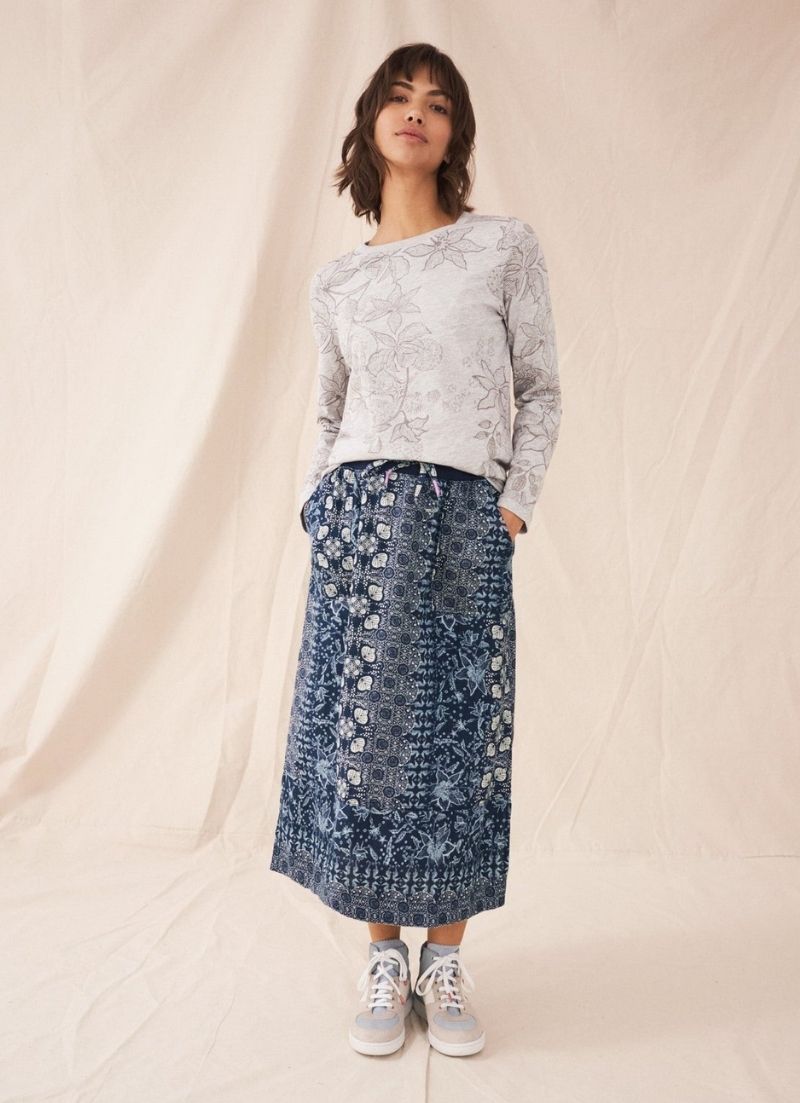 Effie Linen Skirt