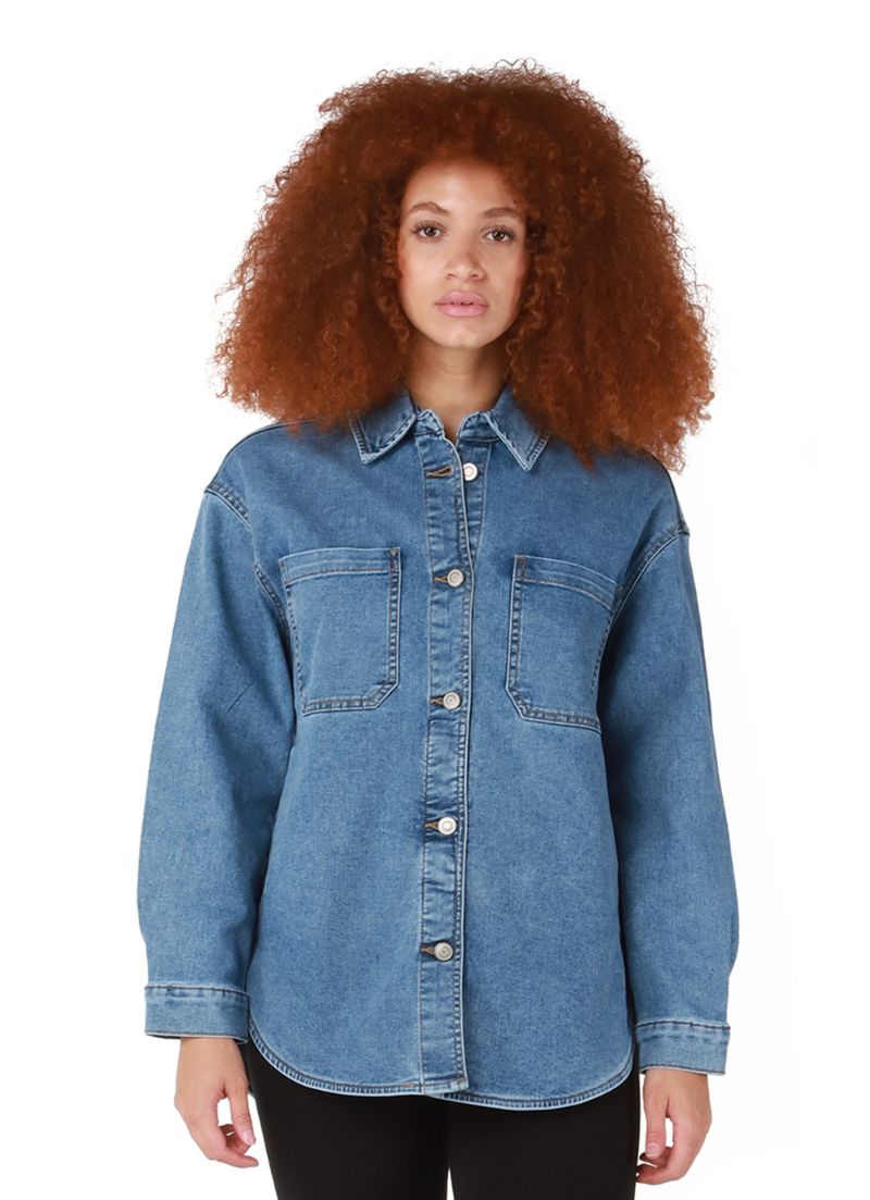 Denim Shacket