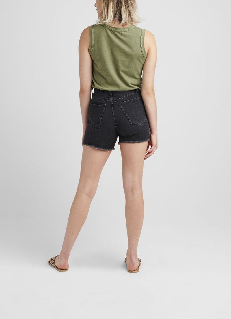 Silver Jeans - Short baggy taille haute