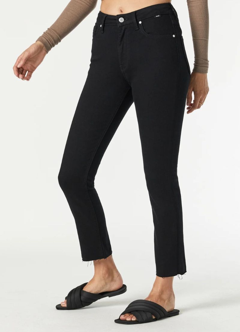 Viola High Rise Cropped Slim Straight